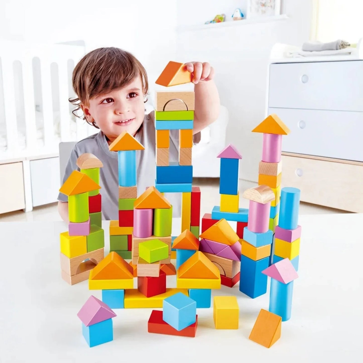 Hape Wonderful Beech Blocks 101 pcs