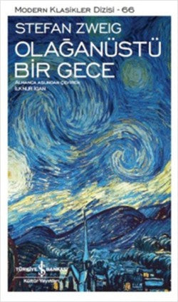Olağanüstü Bir Gece – Stefan Zweig – İş Bankası Kültür Yayınları – kitap kapağı
