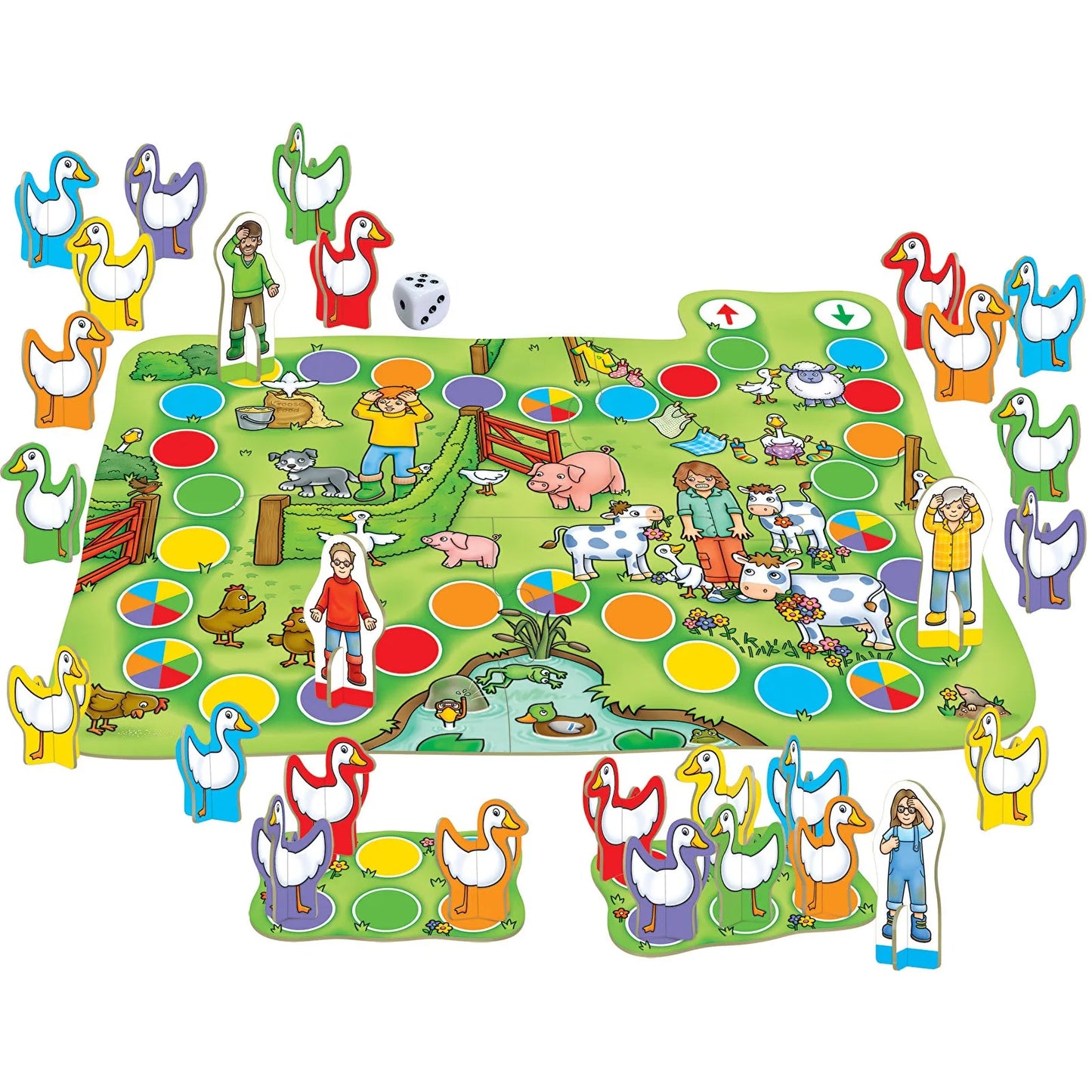 Orchard Toys Goose On The Loose Educational Colour Matching Game