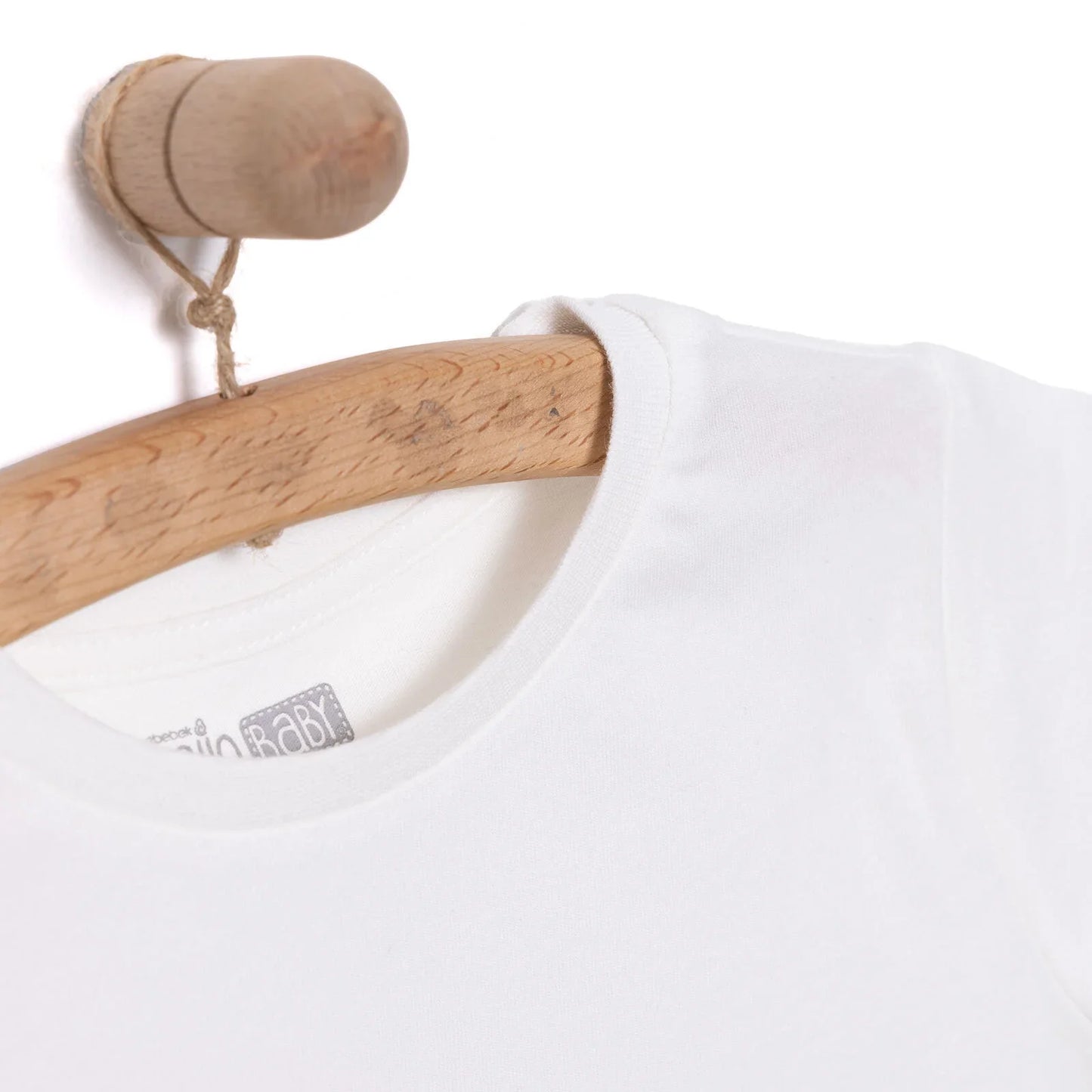 HelloBaby Basic T-shirt - Ecru