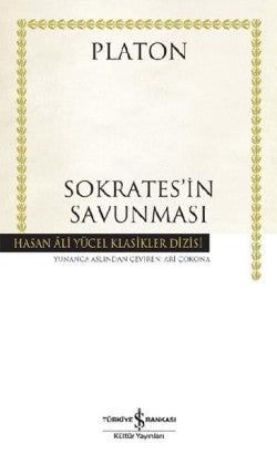 Sokrates'in Savunması – Platon (Eflatun) – İş Bankası Kültür Yayınları – kitap kapağı