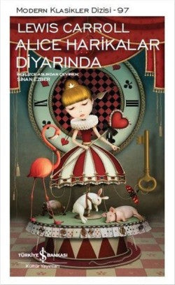 Alice Harikalar Diyarında – Lewis Carroll – İş Bankası Kültür Yayınları – kitap kapağı