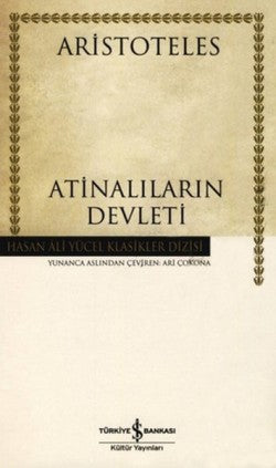 Atinalıların Devleti – Aristoteles – İş Bankası Kültür Yayınları – kitap kapağı