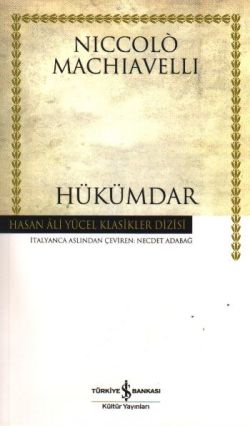 Hükümdar – Niccolo Machiavelli – İş Bankası Kültür Yayınları – kitap kapağı