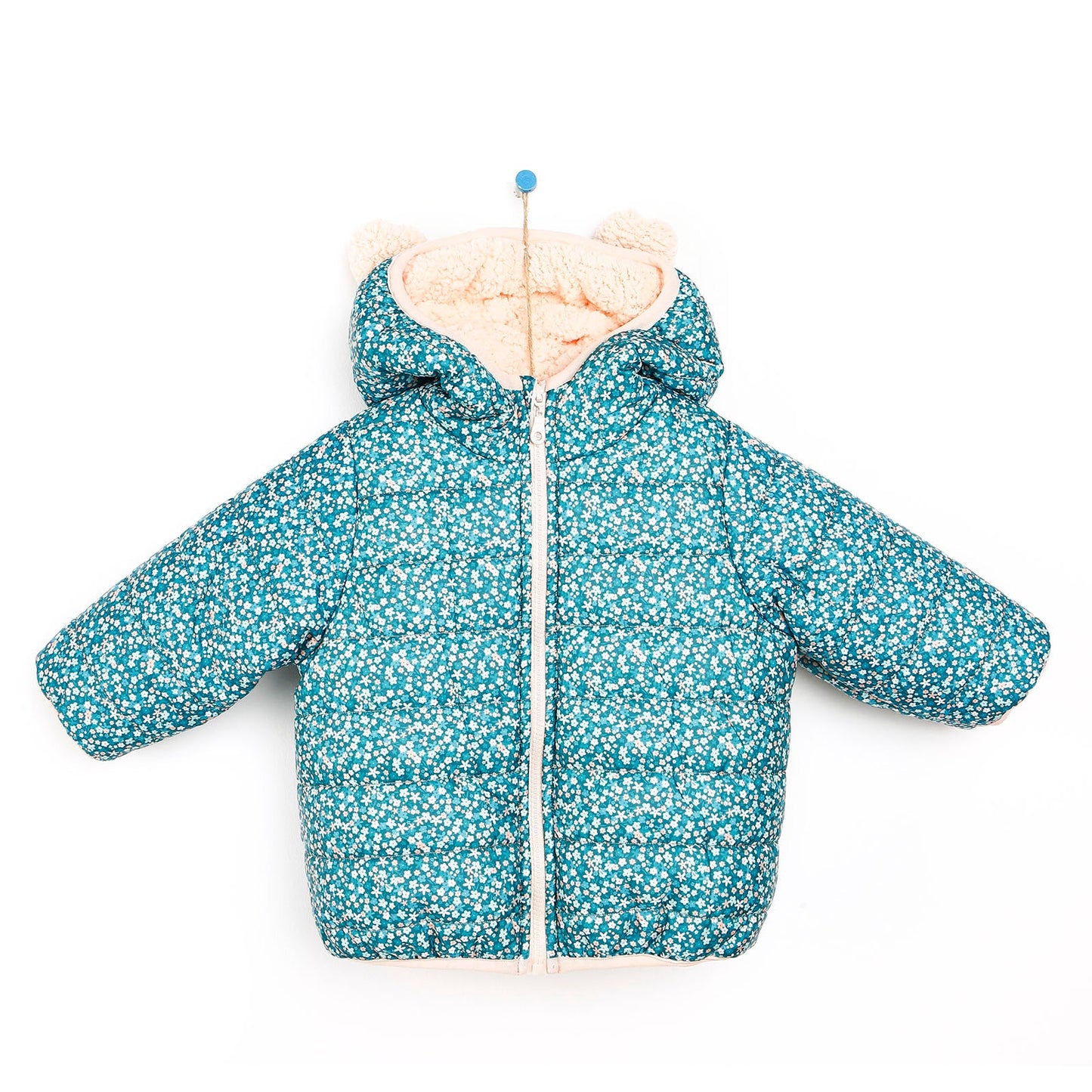 HelloBaby Girl Coat - Dark Green
