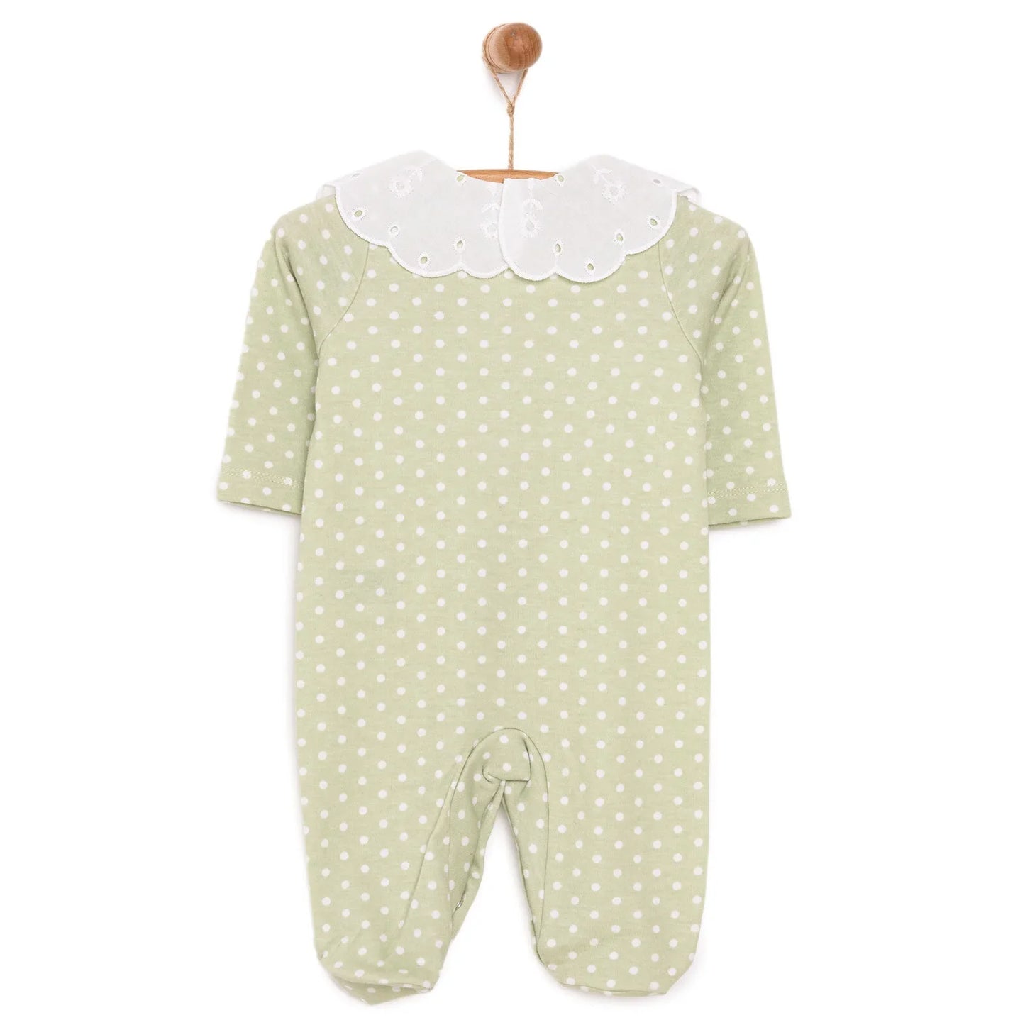 HelloBaby Newborn Girl Footed Jumpsuit - Multicolour