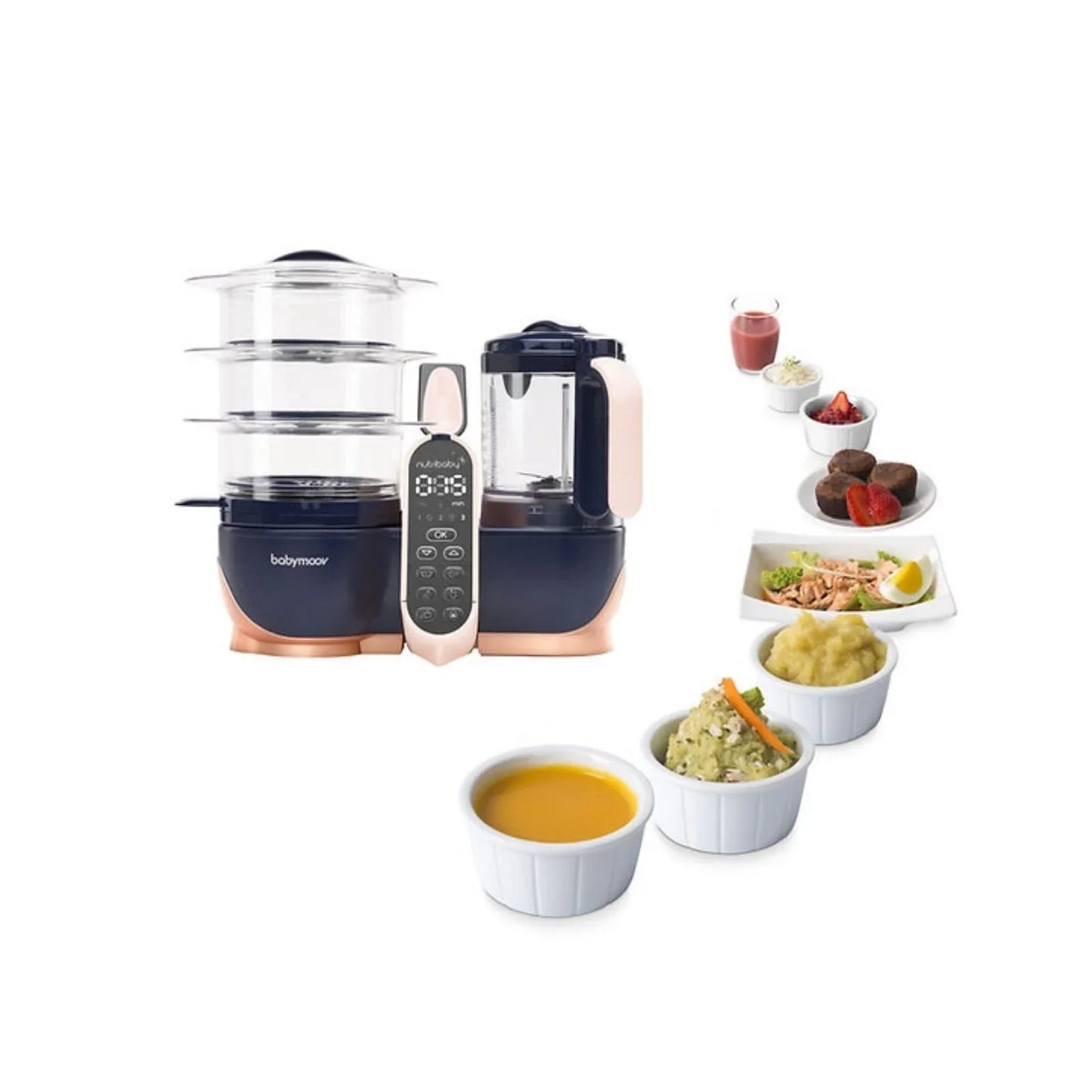 Babymoov Nutribaby Plus XL 5-in-1 Food Prep Machine