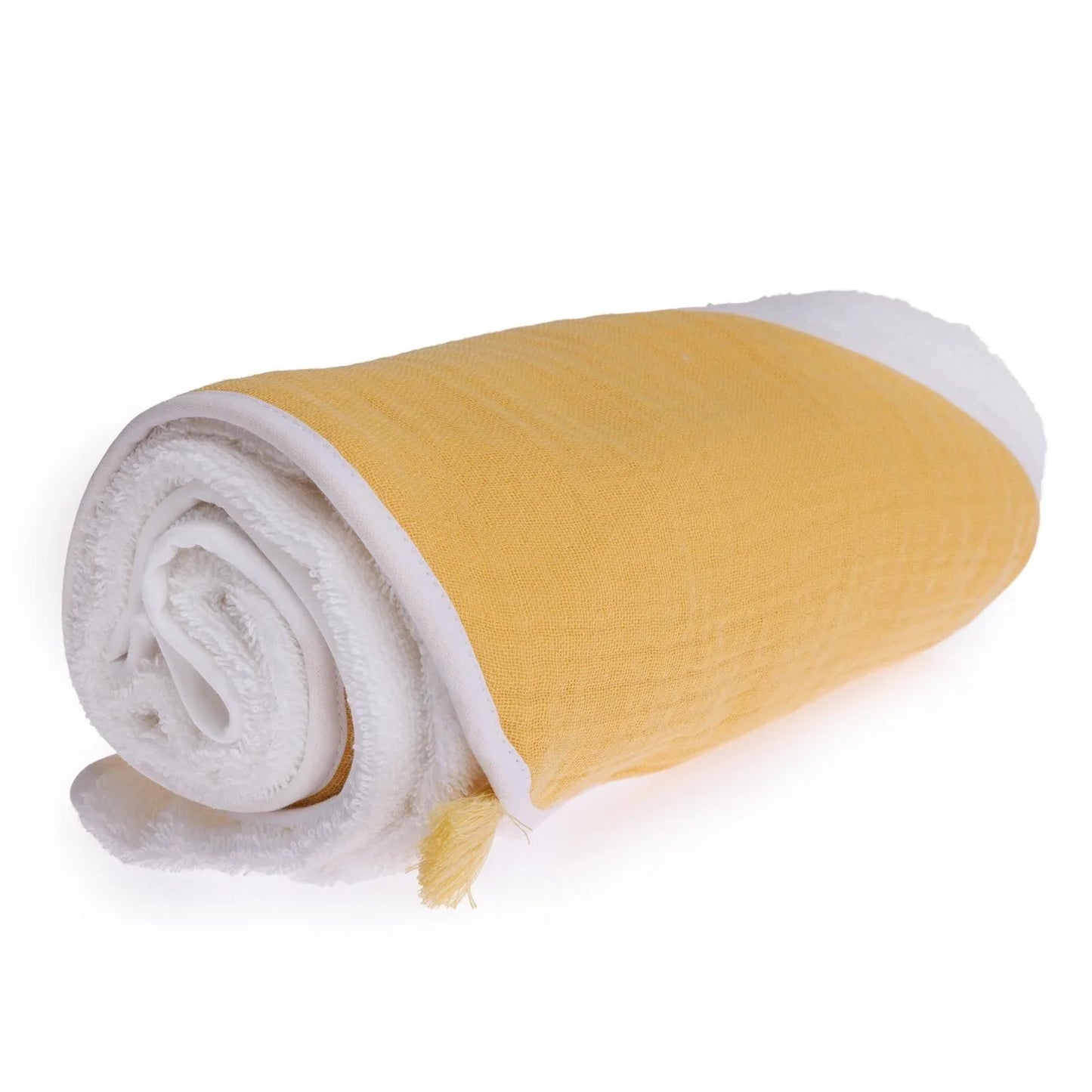 Mollia Unisex Baby Towel - Yellow