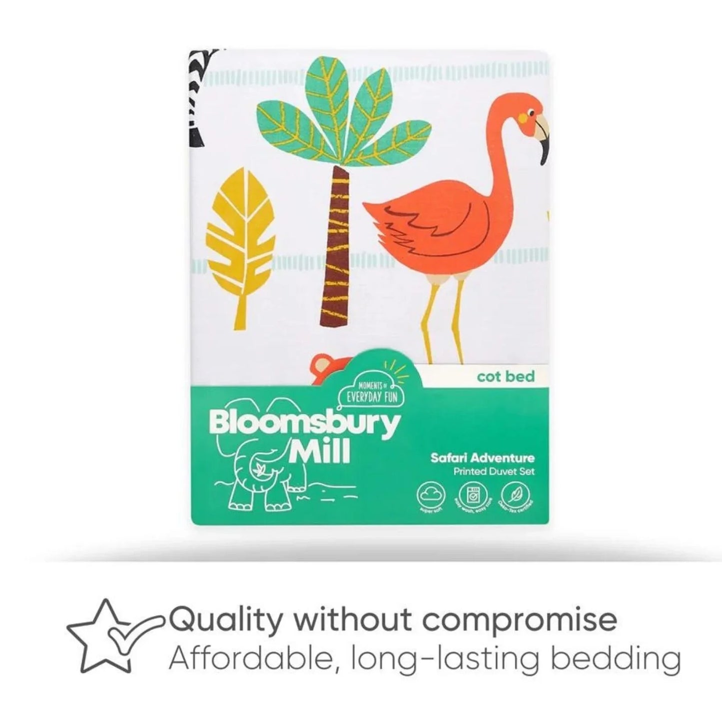 Bloomsbury Mill Single Duvet Set - Safari Adventure