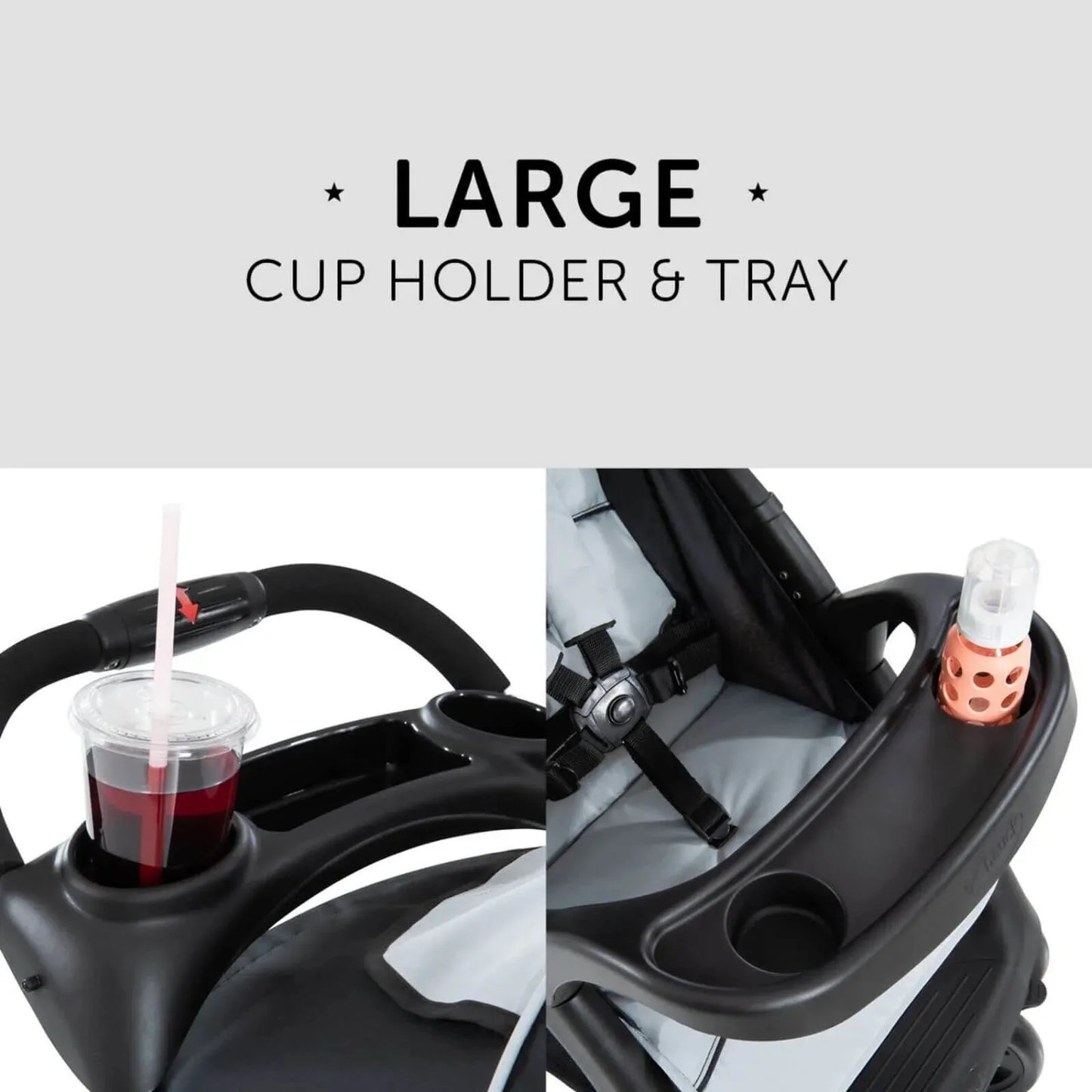 Hauck Shopper Neo II Pushchair - Caviar/Silver