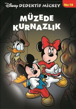 Dedektif Mickey - Müzede Kurnazlık No:19 – Philippe Gasc – Doğan Egmont Yayıncılık – kitap kapağı
