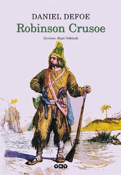 Robinson Crusoe – Daniel Defoe – Yapı Kredi Yayınları – kitap kapağı