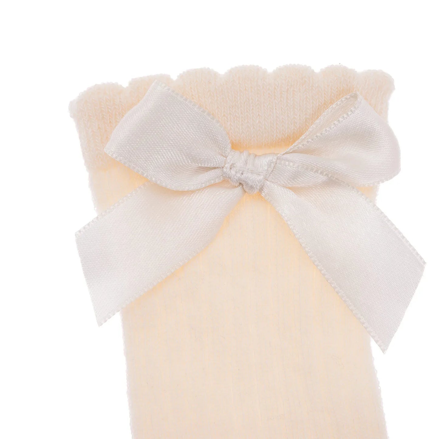 HelloBaby Girl Knee Socks - Ecru