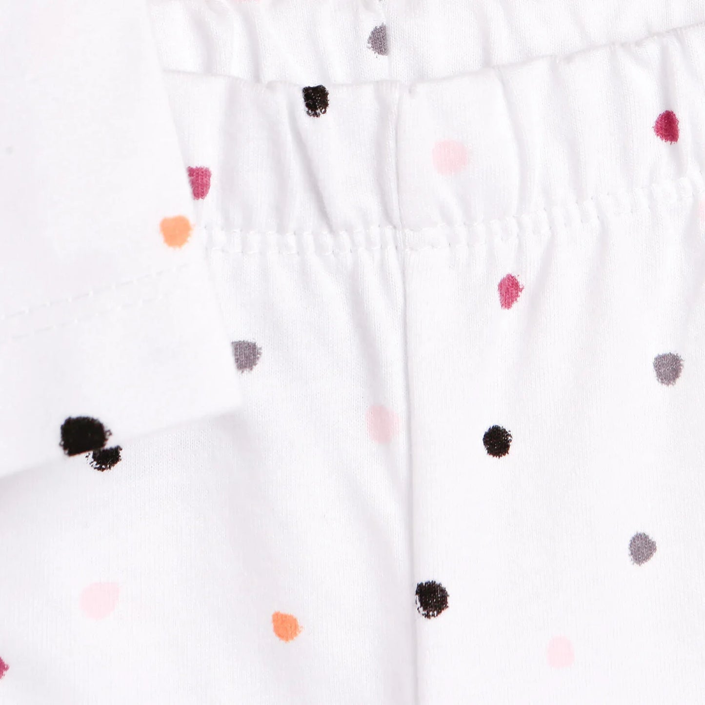 HelloBaby Basic Baby Girl Pyjamas Set - White