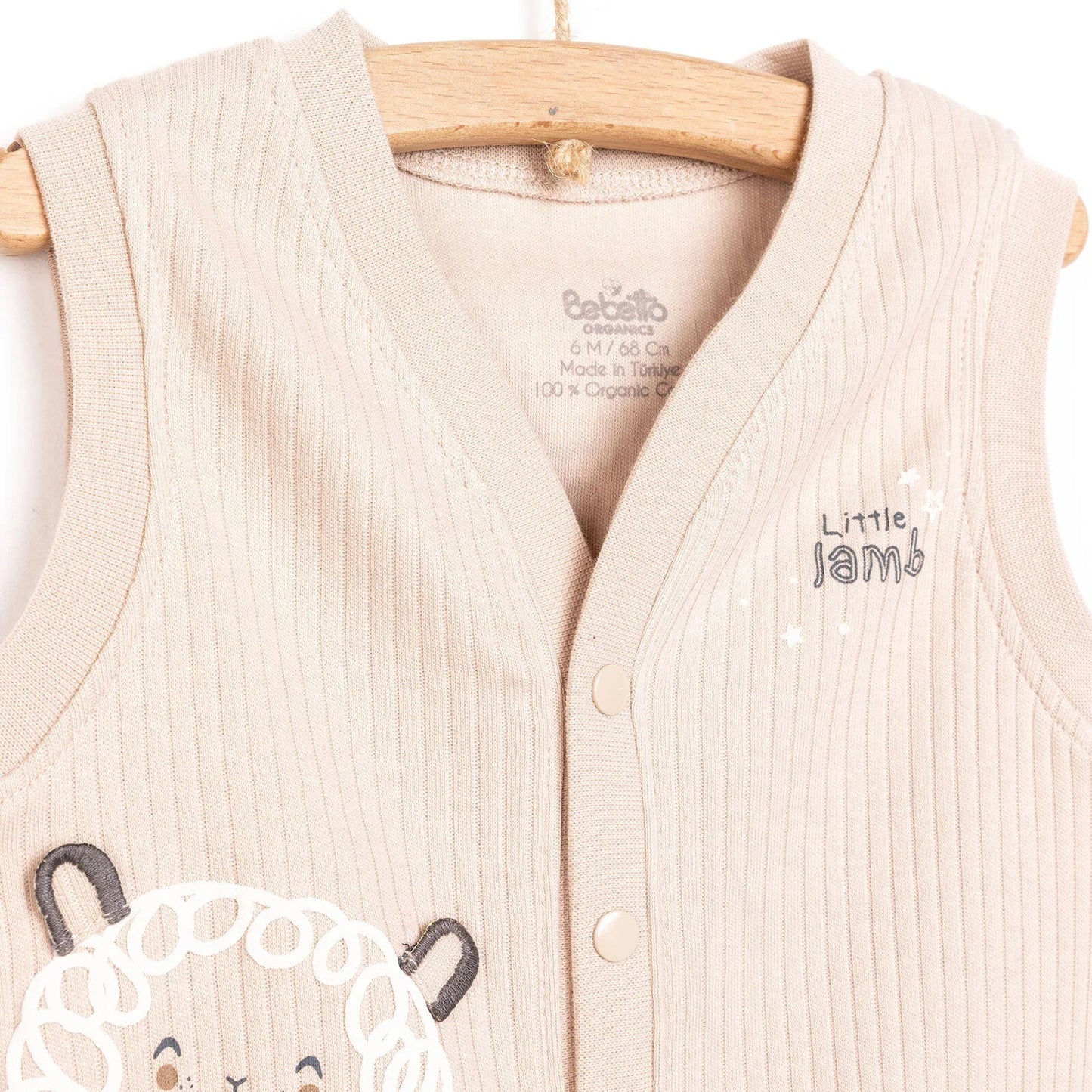 Bebetto Newborn Baby Girl Cardigan - Beige