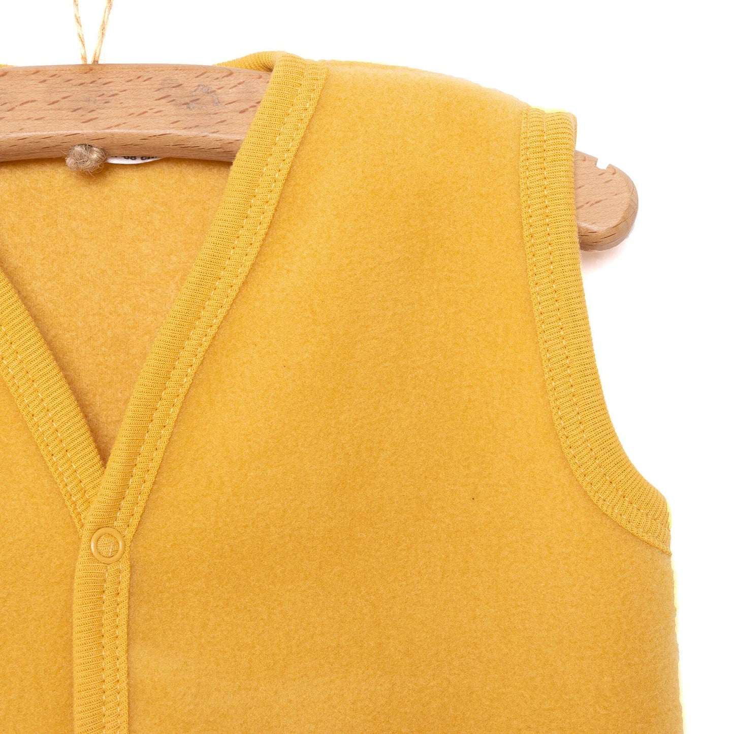 HelloBaby Basic Fleece Vest - Dark Yellow