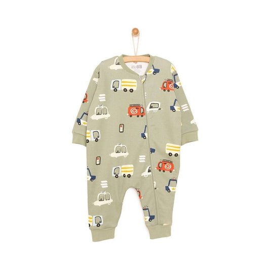 HelloBaby Boy Sleepsuit - Khaki