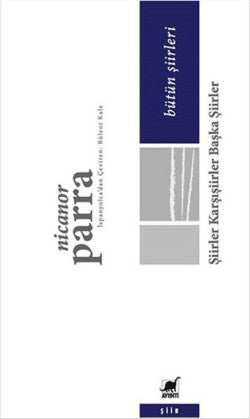 Şiirler Karşışiirler Başka Şiirler – Nicanor Parra – Ayrıntı Yayınları – kitap kapağı