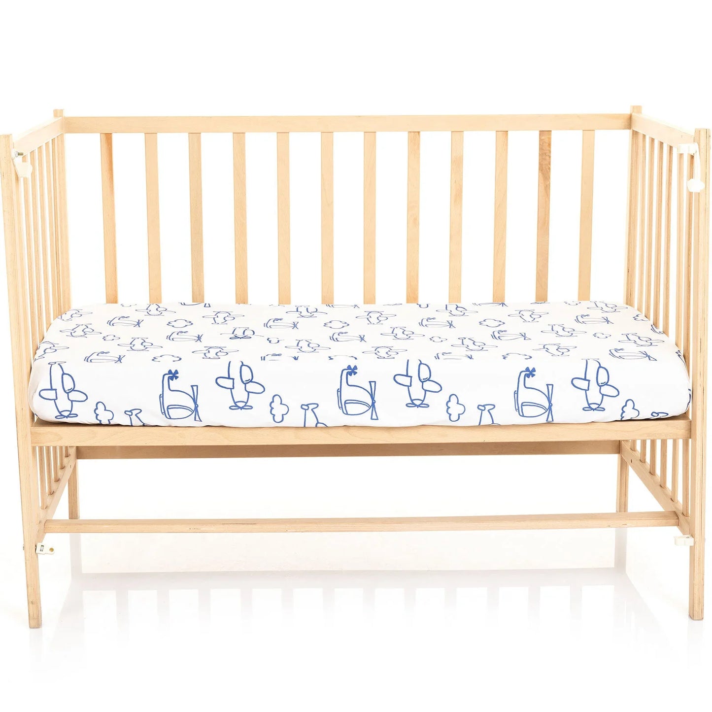 Little Dreams Baby Boy Crib Sheet - Blue