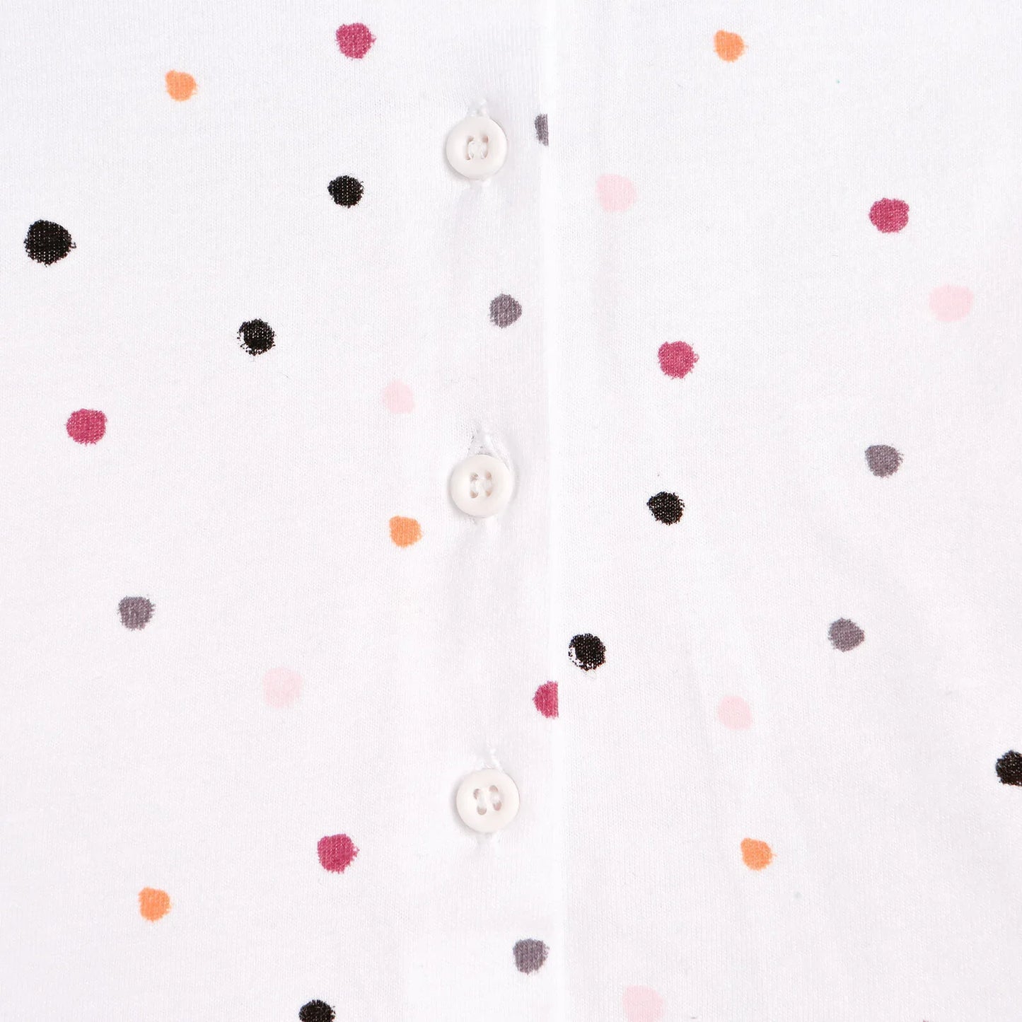 HelloBaby Basic Baby Girl Pyjamas Set - White