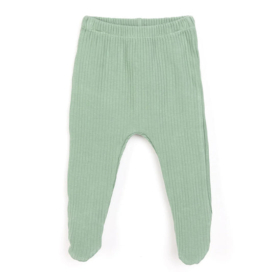 HelloBaby Boy Footed Bottom - Green