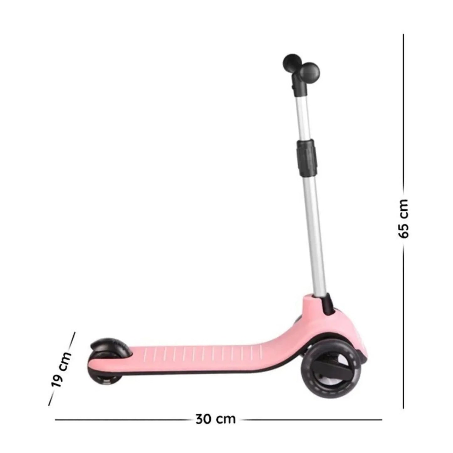 Let's Be Child Let's Ride 3 Wheels Scooter - Pink
