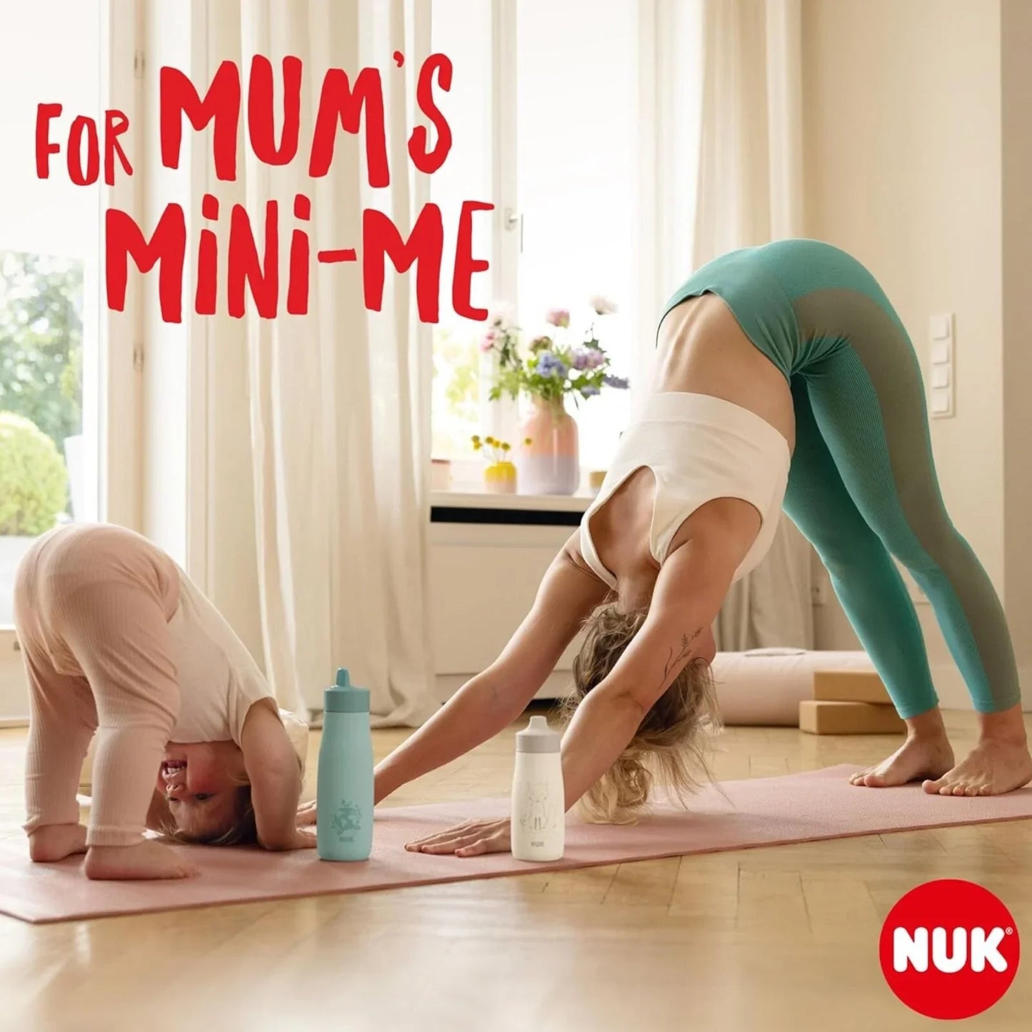 NUK Mini-Mee Sip Cup with Sip Top 9+ months 300ml - Butterfly