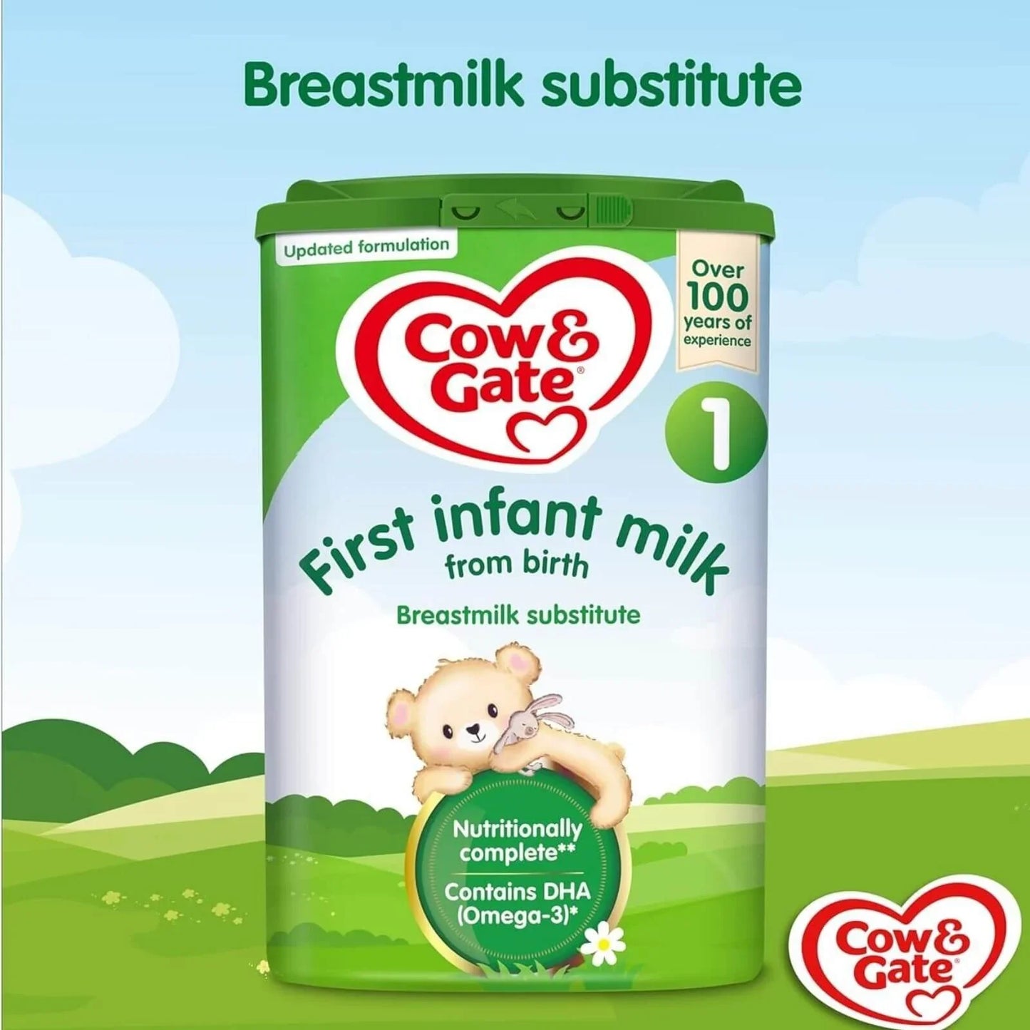 Cow and Gate 1 First Infant Milk Formula 0-6 months 800g