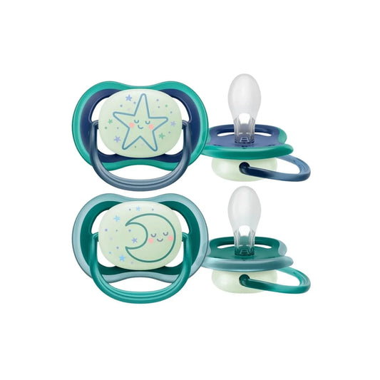 Philips Avent Ultra Air Night Soother 6-18 months Pack of 2