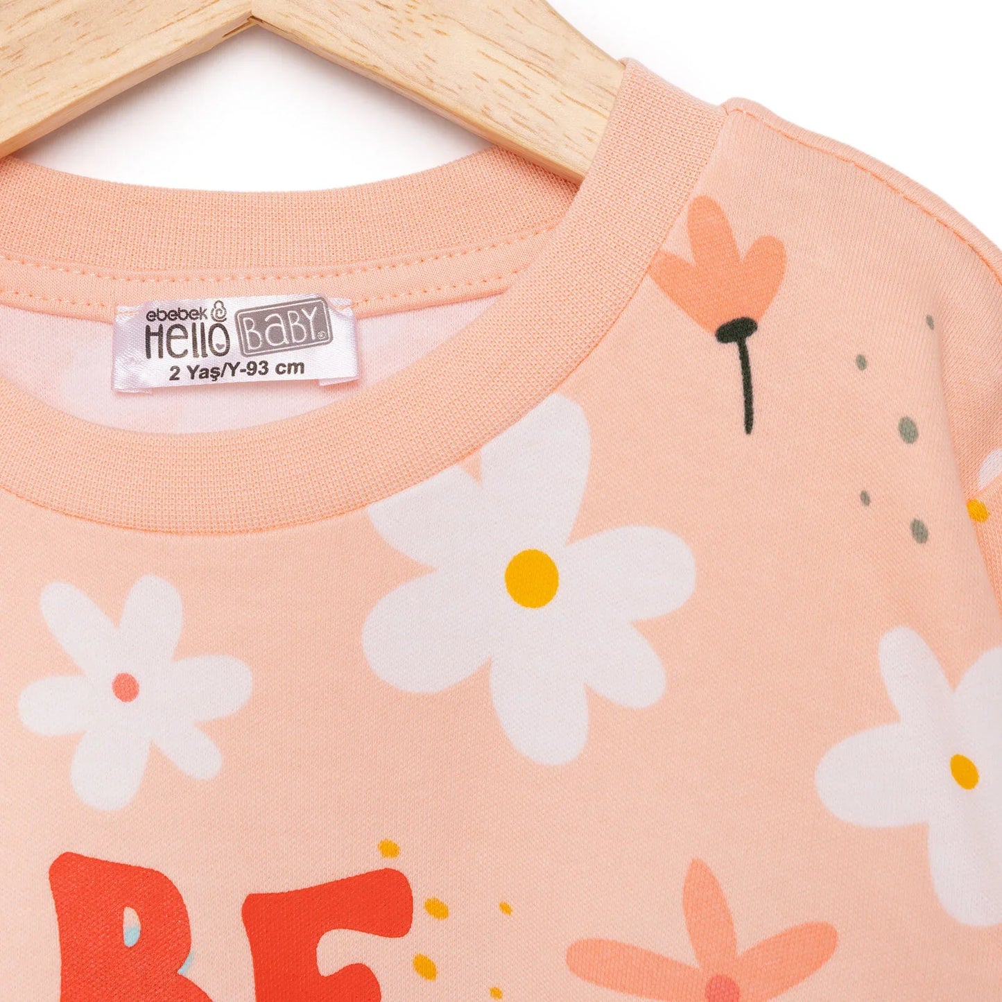 HelloBaby Basic Girl Flower Printed Jogging Set