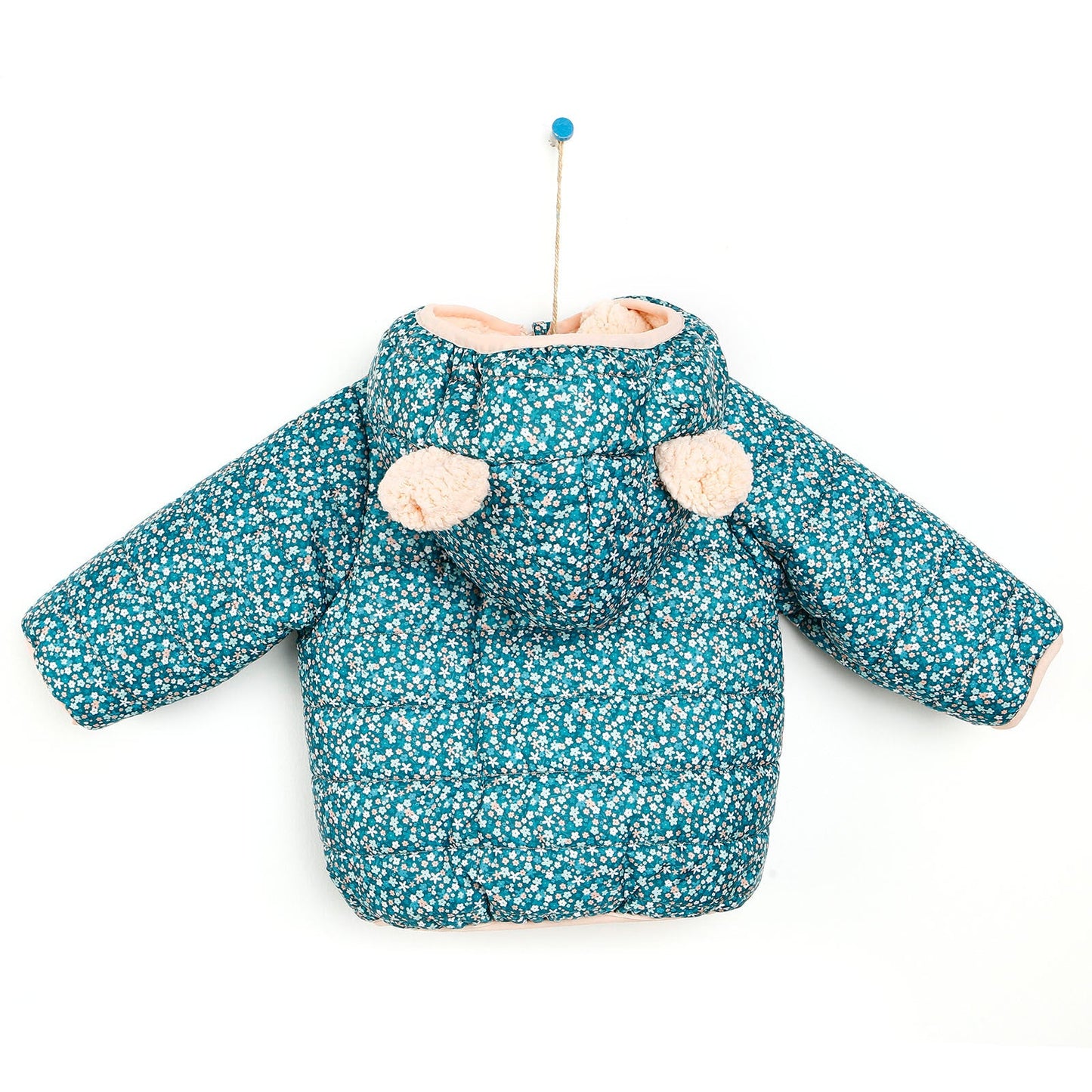 HelloBaby Girl Coat - Dark Green