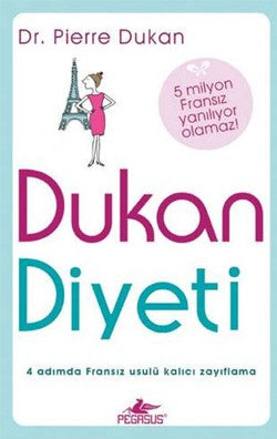 Dukan Diyeti – Pierre Dukan – Pegasus Yayınları – kitap kapağı