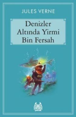 Denizler Altında Yirmi Bin Fersah – Jules Verne – Arkadaş Yayınları – kitap kapağı