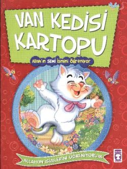 Van Kedisi Kartopu - Allah'ın Semi İsmini Öğreniyo – Nur Kutlu – Timaş Çocuk – kitap kapağı