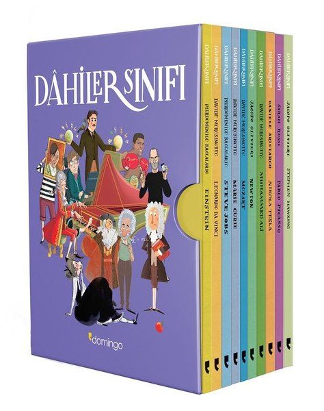 Dahiler Sınıf Kutulu Set - 10 Kitap Takım
