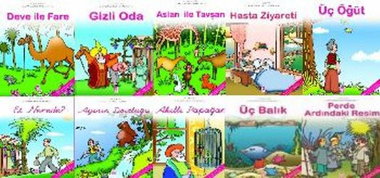 Mevlana'dan Masallar (10 Kitap Takım) – Mevlana Celaleddin Rumi – Timaş Çocuk – kitap kapağı