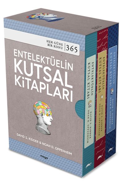 Maya Entelektüelin Kutsal Kitapları Seti - 3 Kitap Kutusu