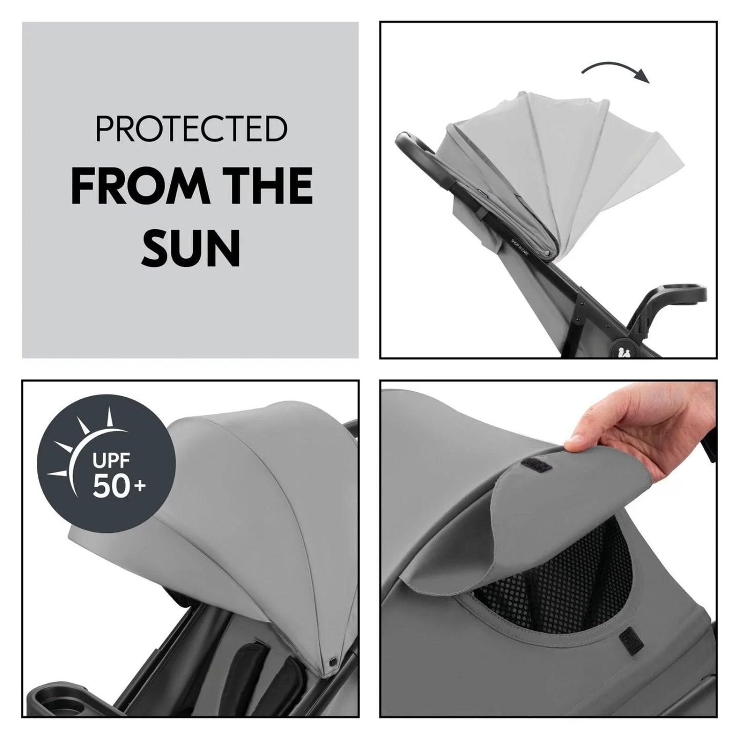 Hauck Shop N Care Trio Set - Grey