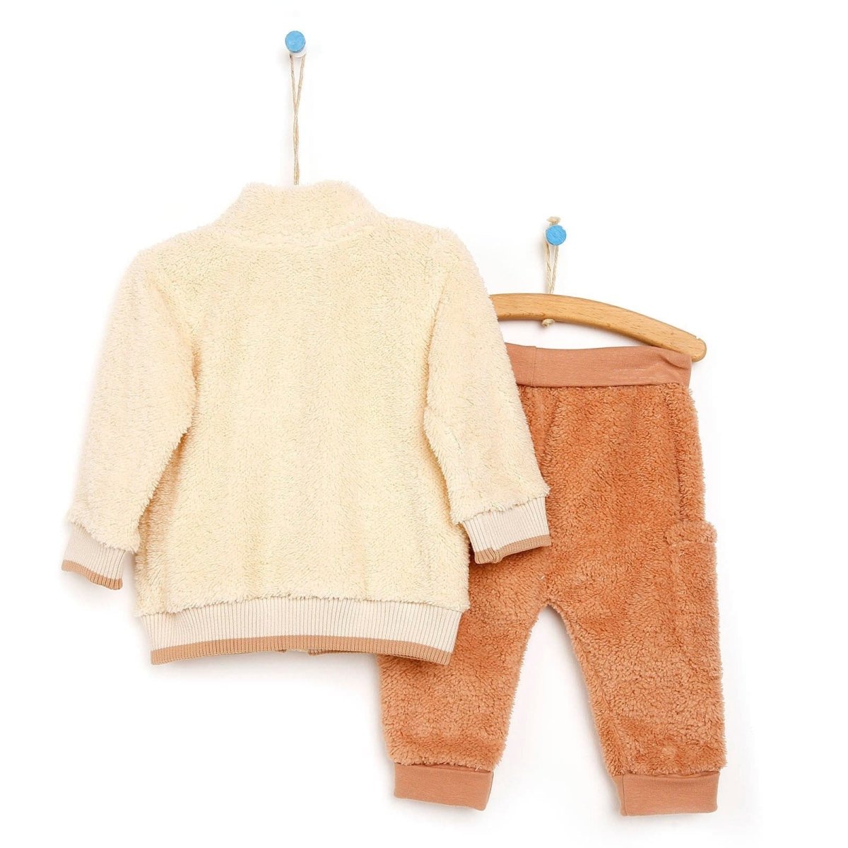 HelloBaby Cardigan - Bottom - Mink