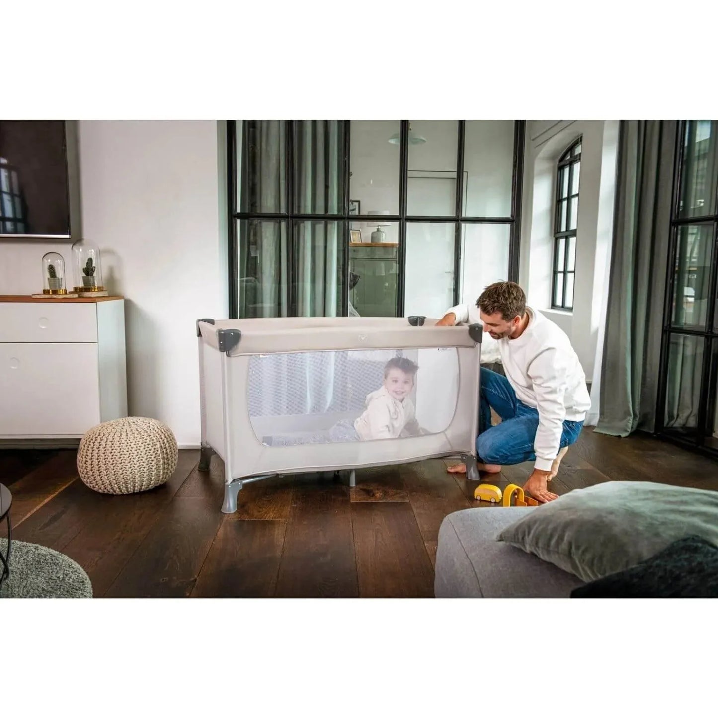 Hauck Dream N Play Travel Cot - Beige