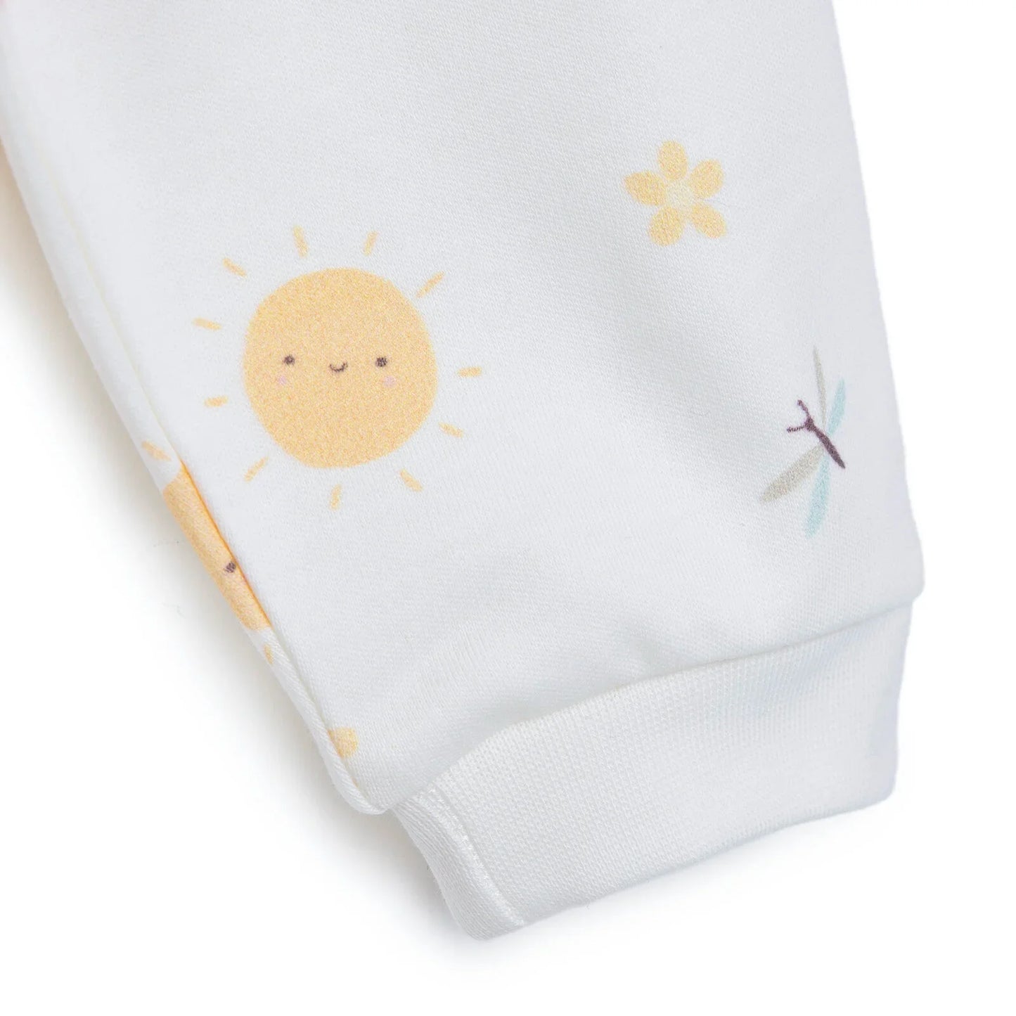 Pambuliq Baby Girl Long Sleeve Pyjamas Set - Light Yellow