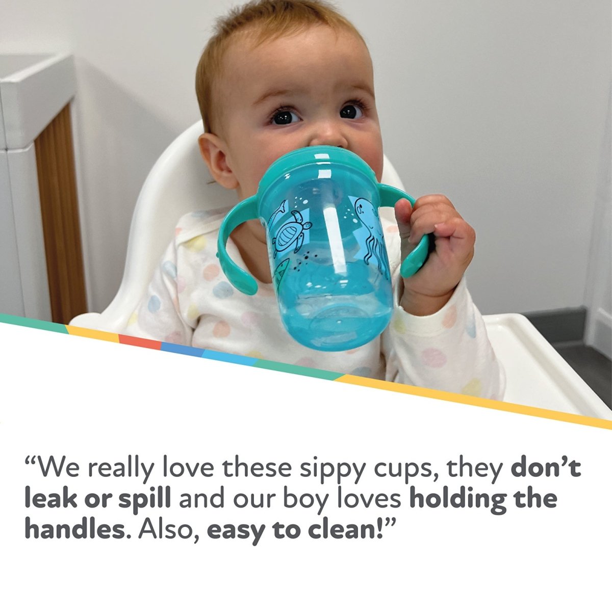 Nuby Grip N Sip Pack of 2 - Multicolour