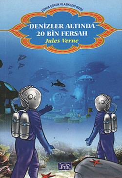 Denizler Altında 20 Bin Fersah – Jules Verne – Parıltı Yayınları – kitap kapağı