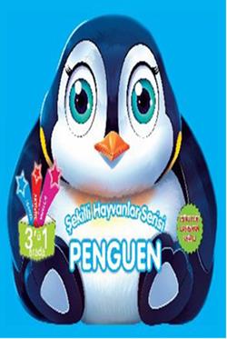 Şekilli Hayvanlar Serisi - Penguen – Kolektif – Parıltı Yayınları – kitap kapağı