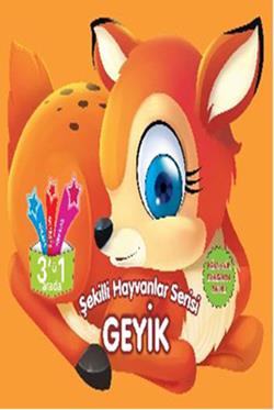 Şekilli Hayvanlar Serisi - Geyik – Kollektif – Parıltı Yayınları – kitap kapağı