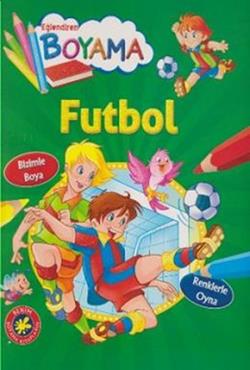 Eğlendiren Boyama - Futbol – Kolektif – Parıltı Yayınları – kitap kapağı