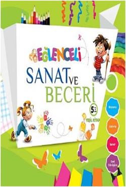 Eğlenceli Sanat ve Beceri Yeşil Kitap (5 Yaş) – Kolektif – Parıltı Yayınları – kitap kapağı