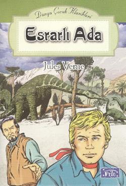 Esrarlı Ada – Jules Verne – Parıltı Yayınları – kitap kapağı