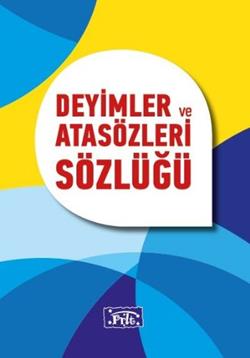 Deyimler ve Atasözleri Sözlüğü – Komisyon – Parıltı Yayınları – kitap kapağı