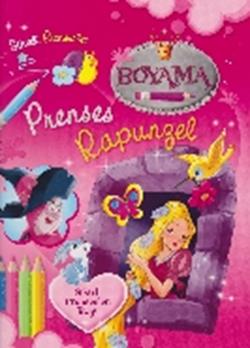 Sihirli Prensesler Boyama - Prenses Rapunzel – Kolektif – Parıltı Yayınları – kitap kapağı